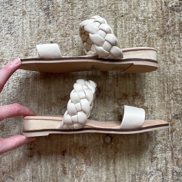 NEW Gorgeous Braided Sandals. Beast Fashion  NWOT - Picture 6 of 9